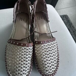 JLO Woven Espadrille Flats